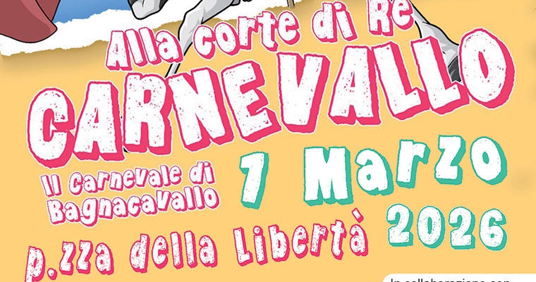 Carnevallo 2026: Alla corte del Re Carnevallo.