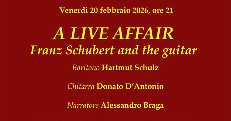 A LOVE AFF AIR &ndash; FRANZ SCHUBERT AND THE GUITAR&rdquo;