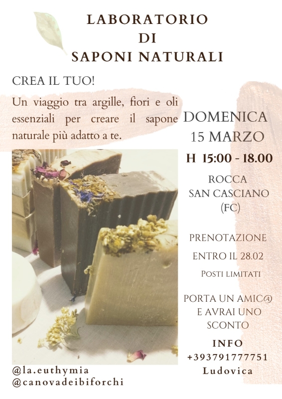 Laboratorio di saponi naturali