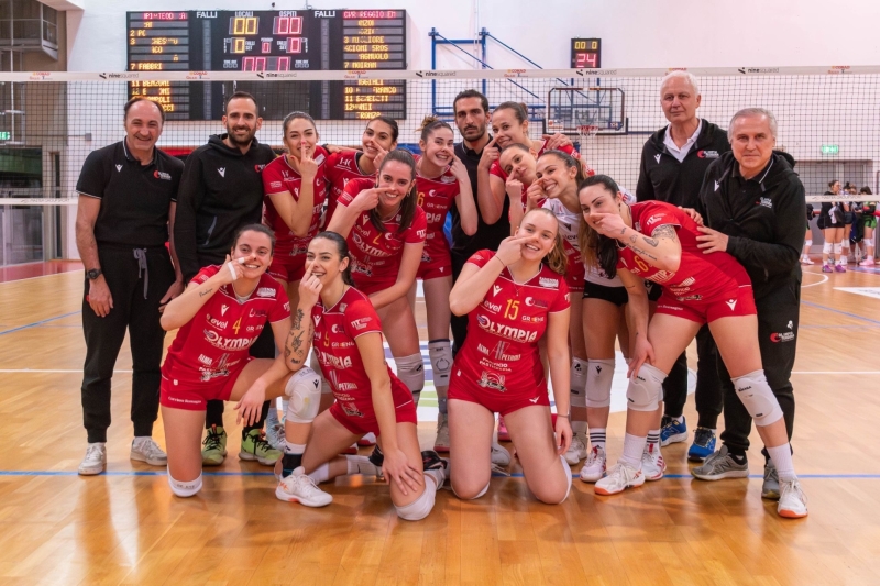 OLIMPIA TEODORA  VS MONTESPORT FI