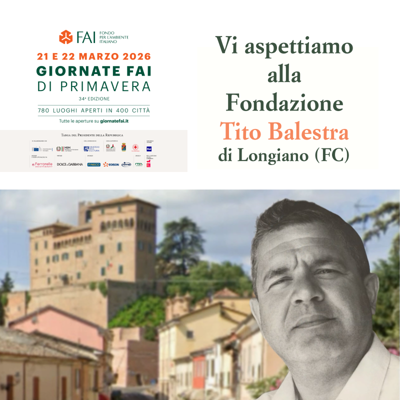 Le giornate FAI di primavera alla Fondazione Tito Balestra Onlus