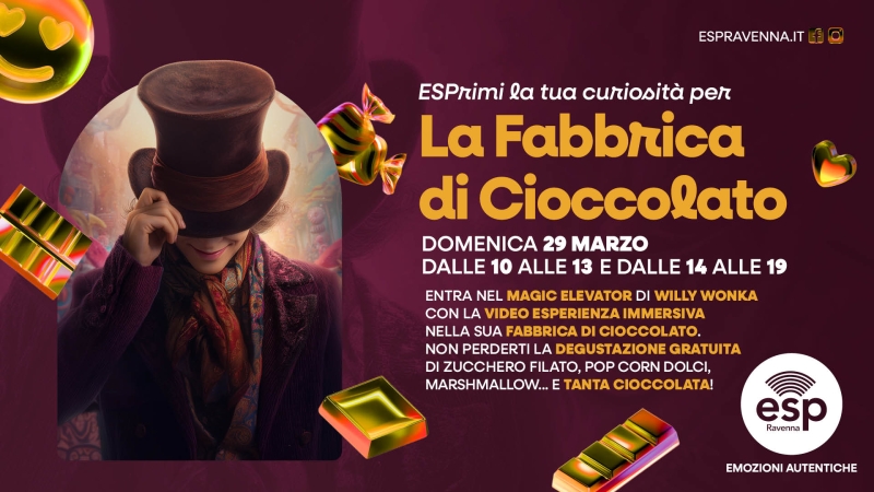 La Fabbrica di Cioccolato all'Esp Ravenna
