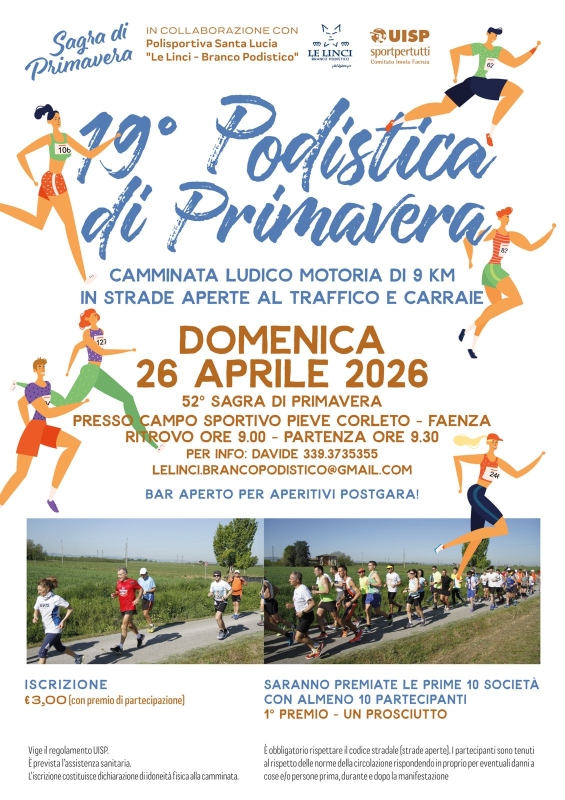19° Podistica di Primavera