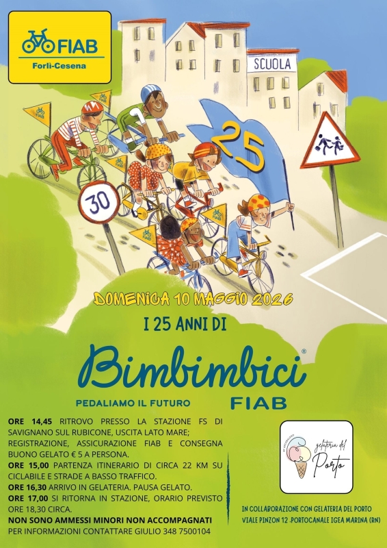 BIMBIMBICI festeggia i 25 anni con un bel gelato