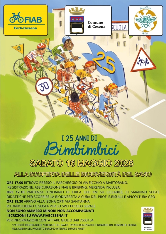 BIMBIMBICI In bici alla scoperta delle bestioline del Savio