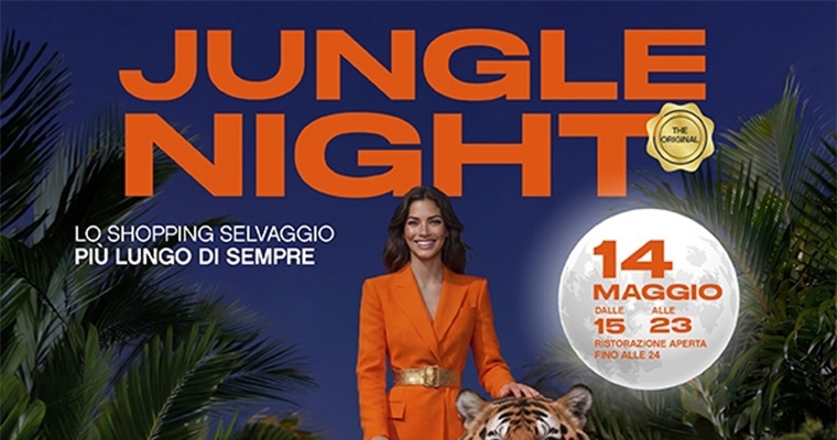 Musica live e shopping selvaggio: la Jungle Night torna a riaccendere Castel Guelfo The Style Outlets fino a tarda sera!