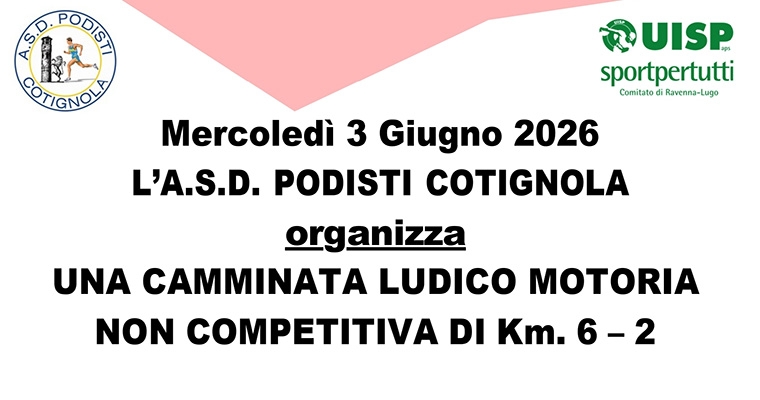 CAMMINATA LUDICO MOTORIA