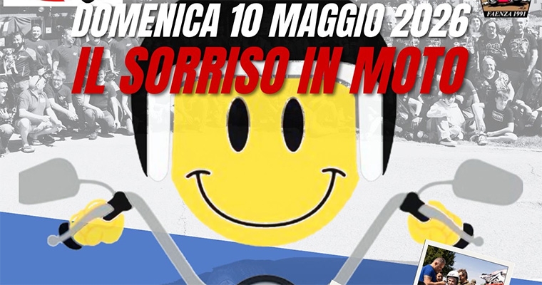 Il sorriso in moto a Faenza