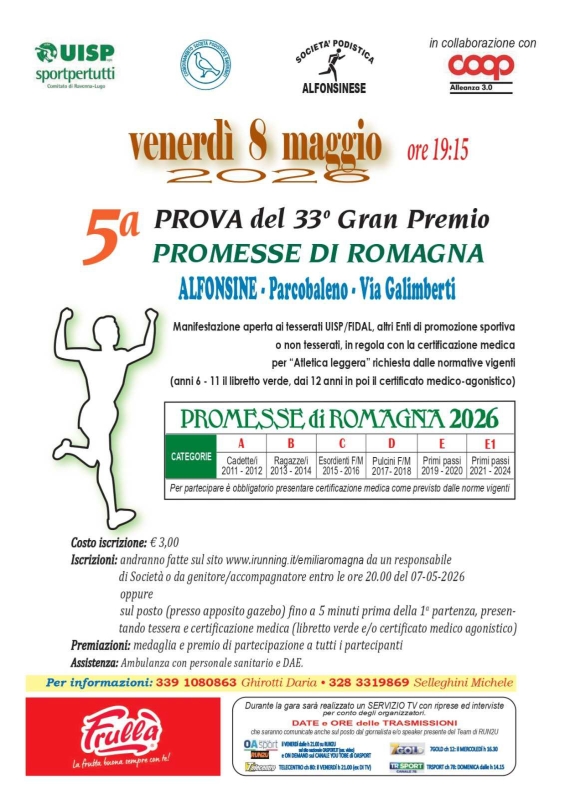 Alfonsine 5a Prova Promesse di romagna
