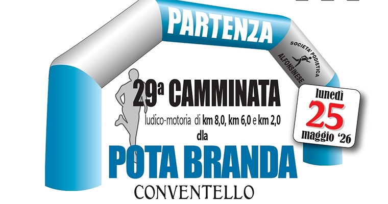 29^ Camminata dla Pota Branda