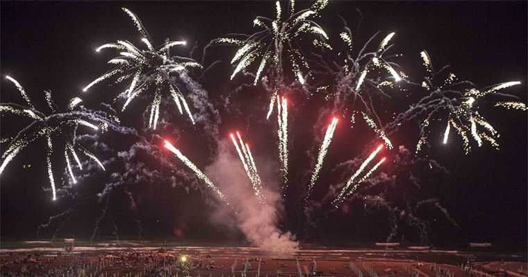 La Notte Rosa a Rimini