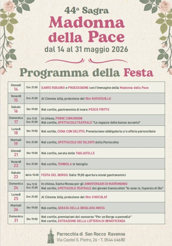 Sagra della madonna della pace