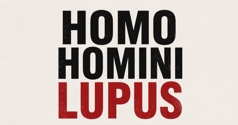 Homo homini lupus
