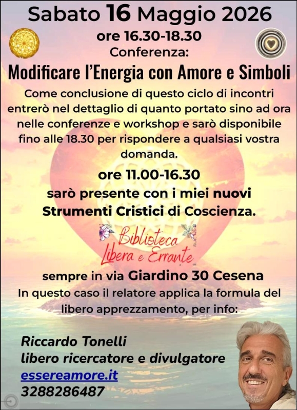 MODIFICARE L'ENERGIA CON AMORE E SIMBOLI