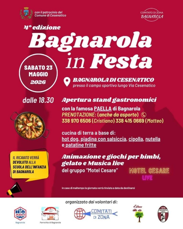 Bagnarola in festa