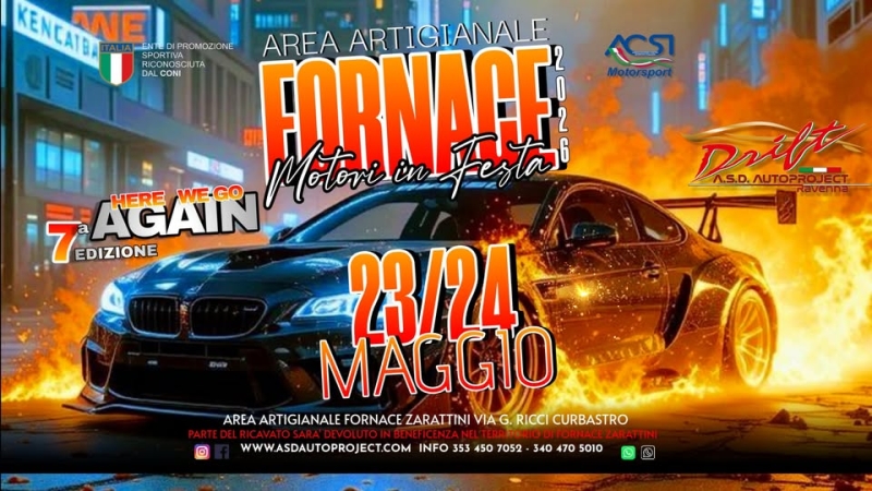 Fornace motori in festa