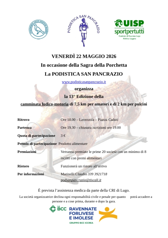 Camminata Sagra della Porchetta