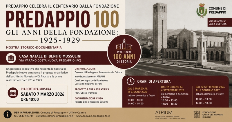 Mostra sul centenario di Predappio