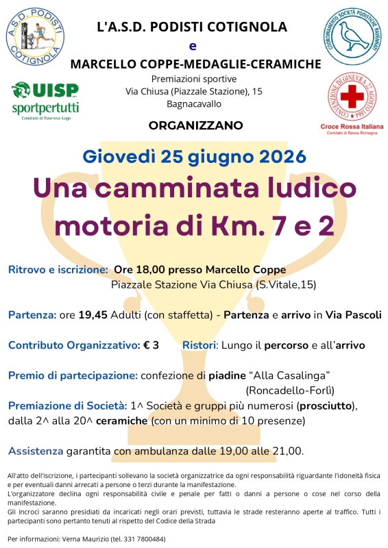 CAMMINATA LUDICO MOTORIA DA MARCELLO