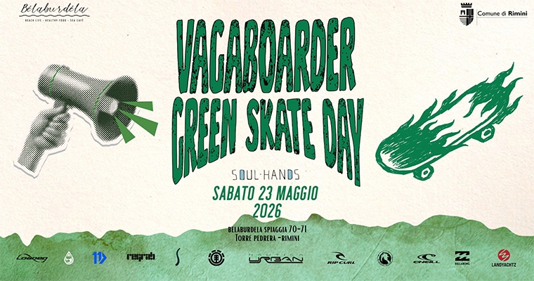 Vagaboarder Green Skate Day