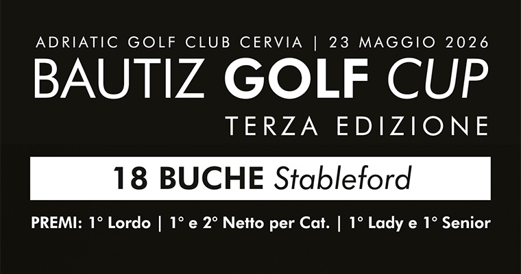 3&deg; Bautiz Golf Cup