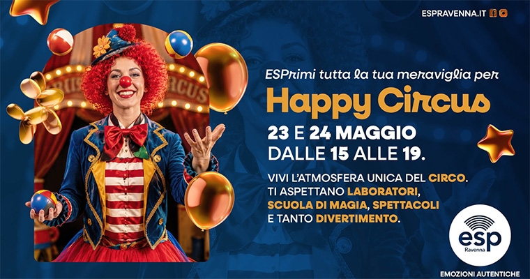 Happy Circus al Centro Commerciale ESP