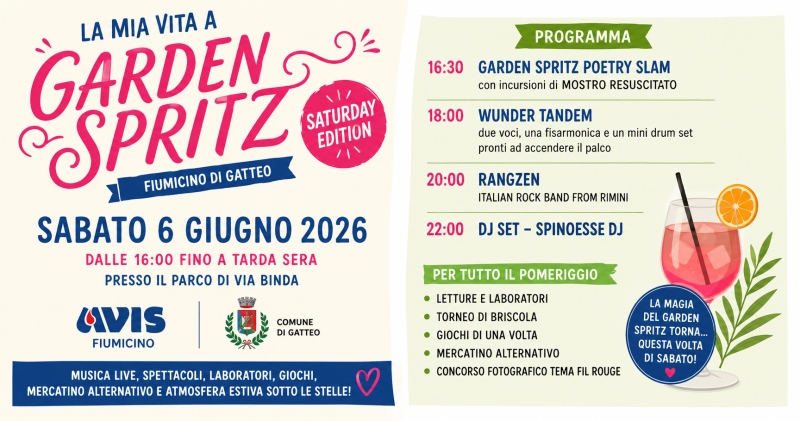la mia vita a garden spritz