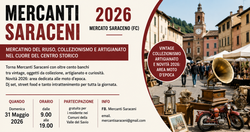 mercati saraceni 2026