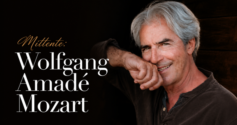 Mittente: Wolfgang Amadé Mozart