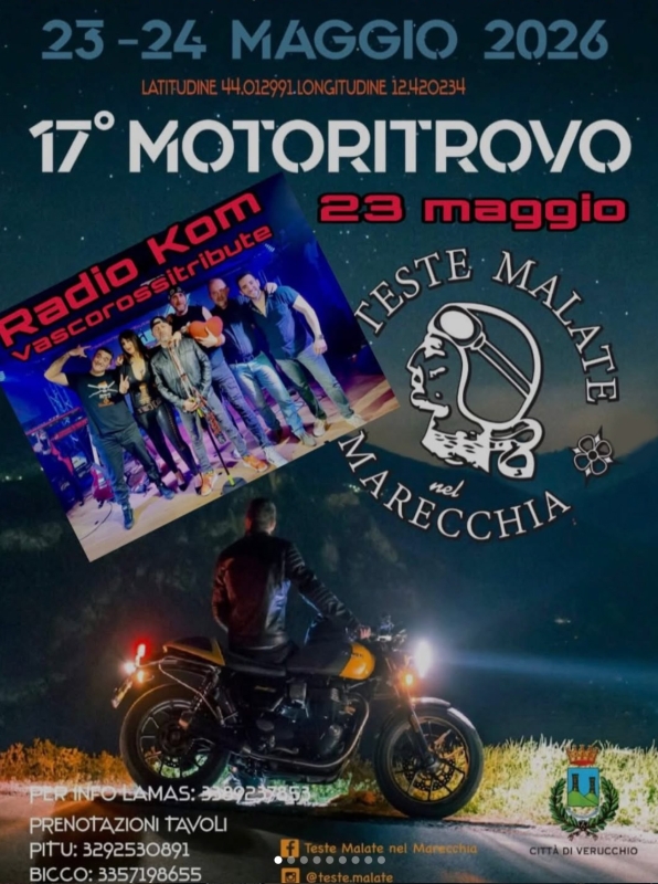 17° Motoritrovo Teste Malate nel Marecchia