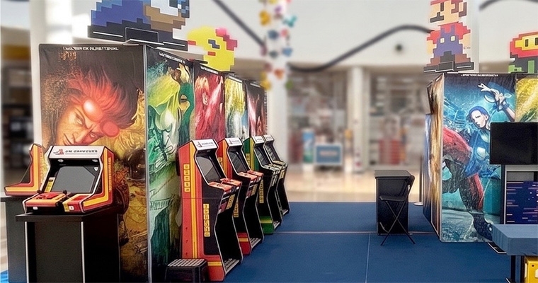 Vintage Games party a Le Maioliche