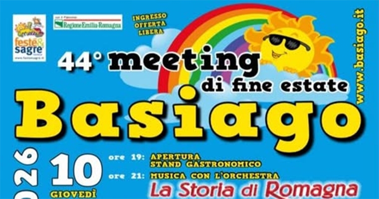 Basiago 44 Meeting di fine estate