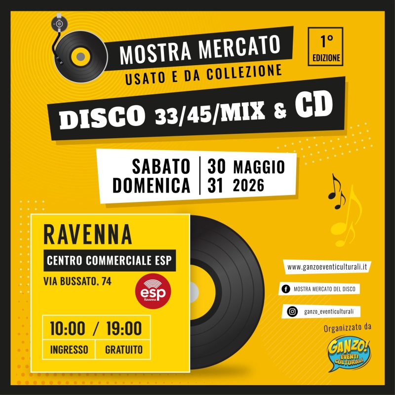 Mostra del Disco al Centro Commerciale ESP