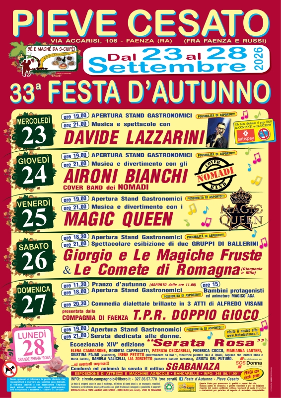 33ª Festa d’Autunno