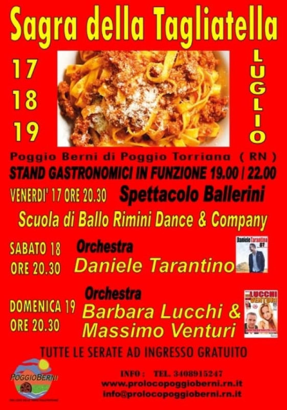 Sagra della tagliatella 2026