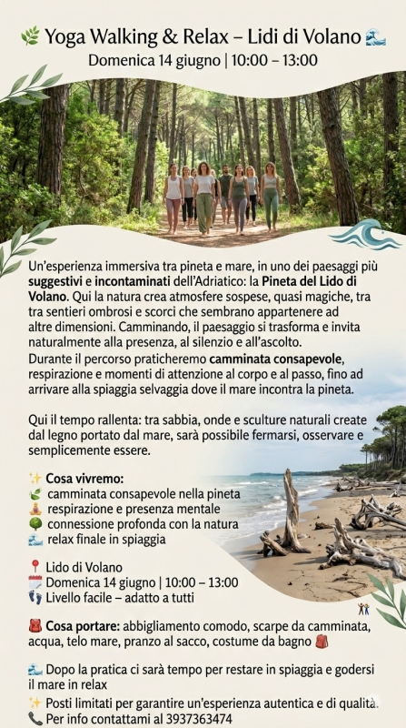 Yoga Walking & Relax – Lidi di Volano