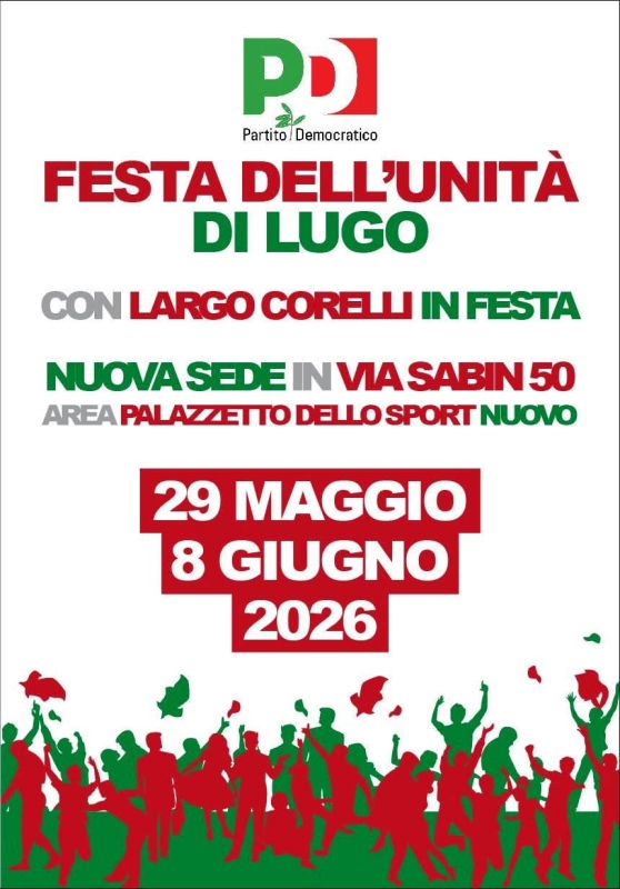 A Lugo appuntamento con la Festa dell'Unità