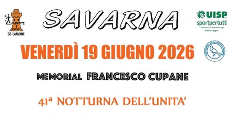 Notturna dell'Unita' Memorial Francesco Cupane