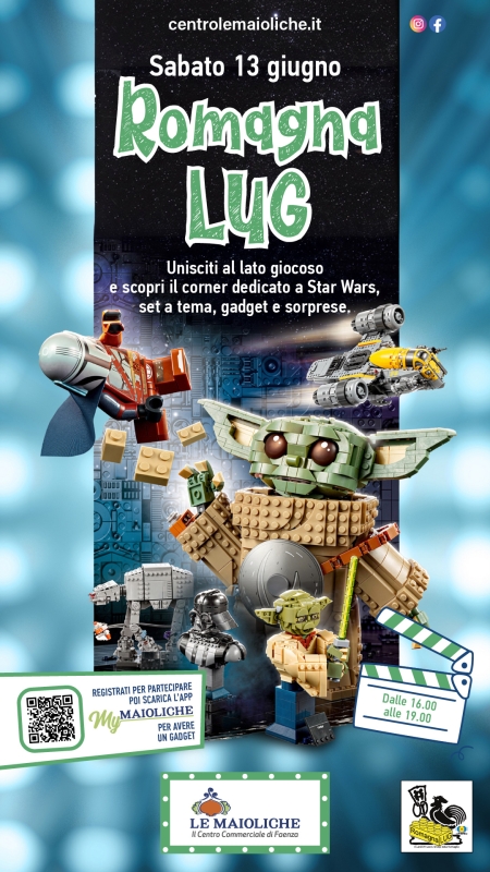 Torna Lego star Wars a Le Maioliche