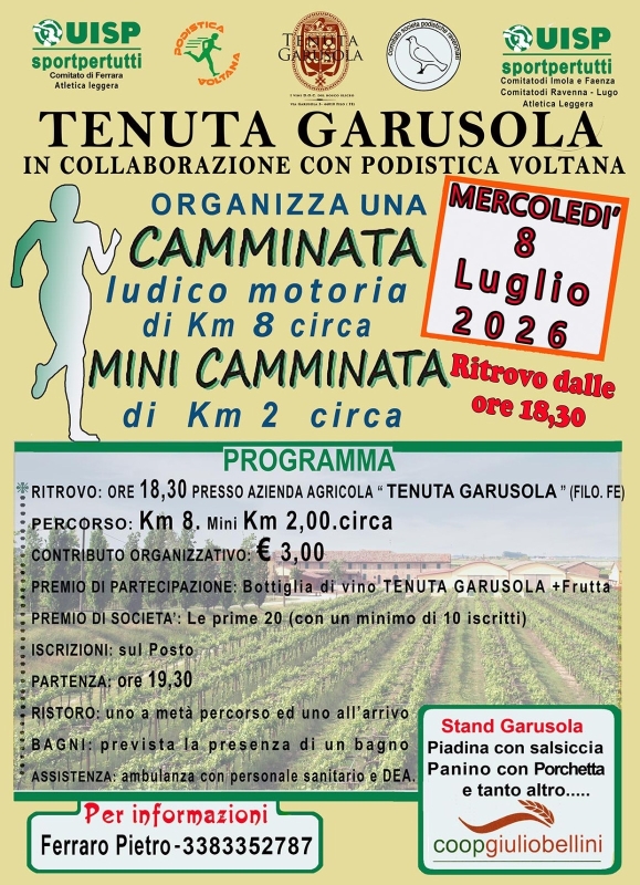 Camminata Tenuta Garusola