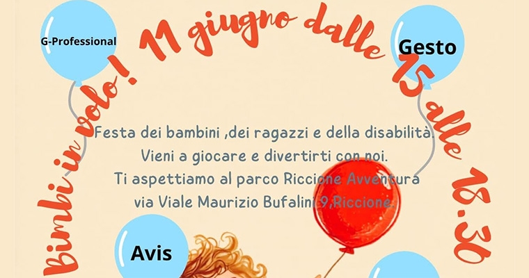 Bimbi in volo!