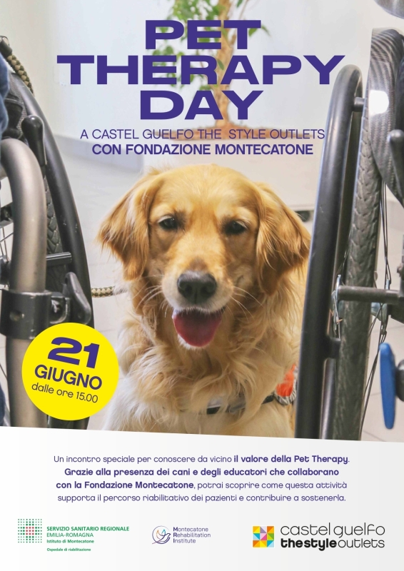 Castel Guelfo promuove Fondazione Montecatone Pet Therapy