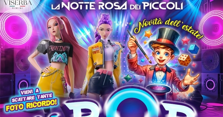 La Notte Rosa dei Piccoli a Viserba