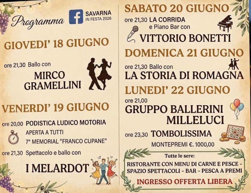 Savarna In Festa