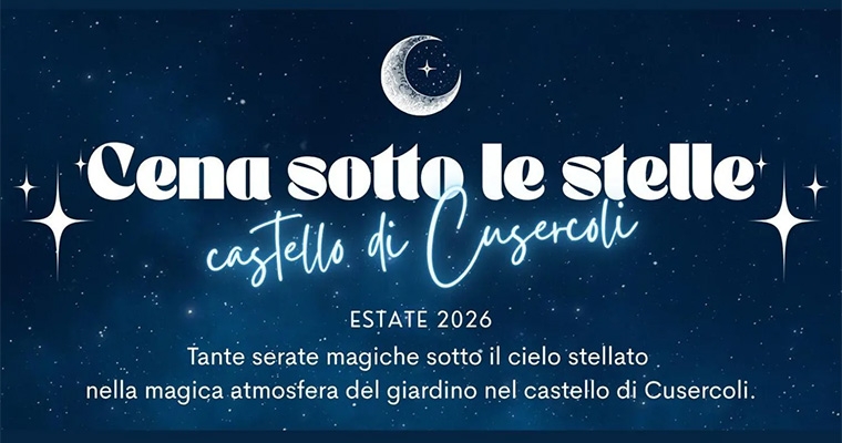 Cena sotto le stelle