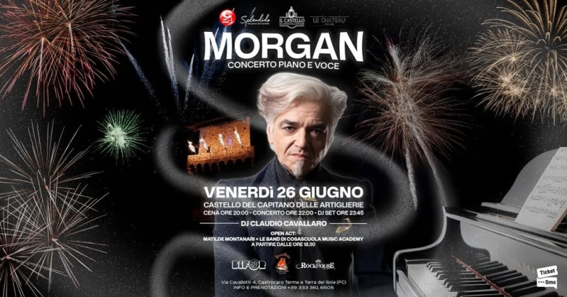 Morgan - Concerto piano e voce