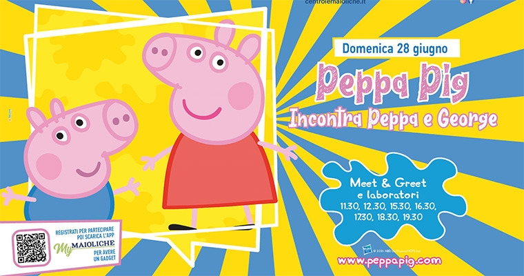Peppa Pig a Le Maioliche