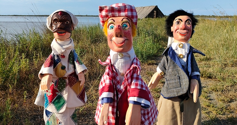 Arlecchino e Sganapino in cuccagna