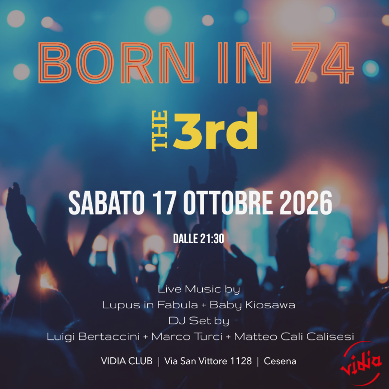 BORN IN 74 - THE THIRD