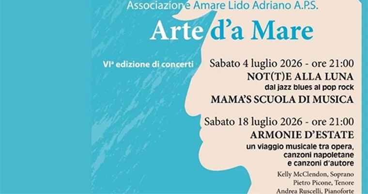 ARTE D’aMARE 2026 VI EDIZIONE